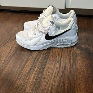 Nike White and Black Athletic Shoes